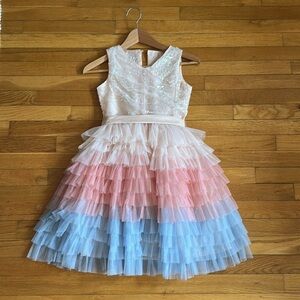 Sequins tulle dress